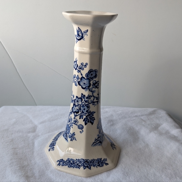 Mason's Accents Vintage Masons England Manchu Blue Floral Ironstone